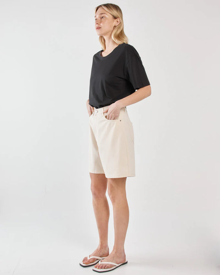 Sabine Denim Shorts - Parchment Wash