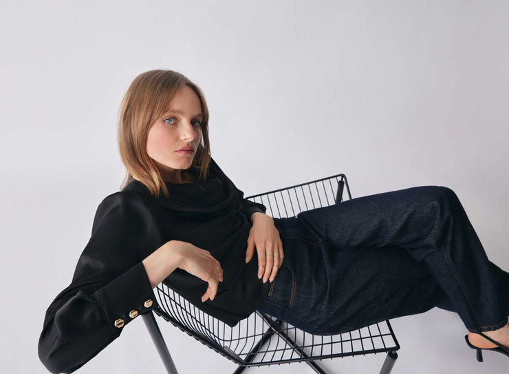 Esmaée - Satelite Blouse - Black