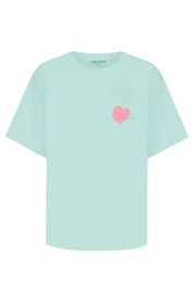 Self Love Club Tee - Mint/Pink