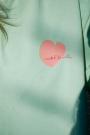 Self Love Club Tee - Mint/Pink