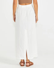 Seville Maxi Skirt - White