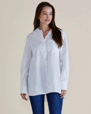 Shellie Poplin Shirt - White