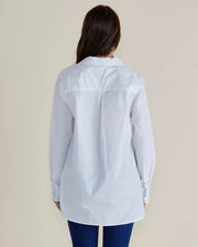 Shellie Poplin Shirt - White
