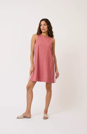 Sienna Dress - Dusty Rose