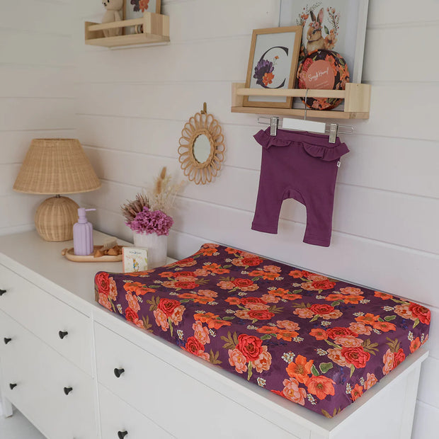 Fitted Bassinet Sheet | Change Pad Cover - Sienna