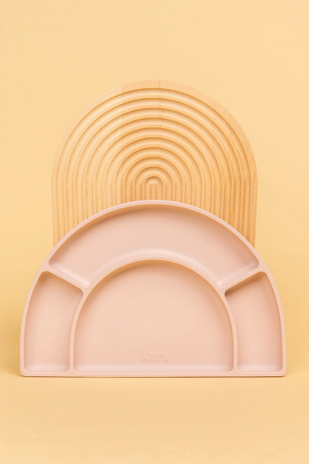 KiiN - Silicone Divided Plate - Blossom