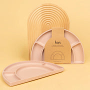 KiiN - Silicone Divided Plate - Blossom