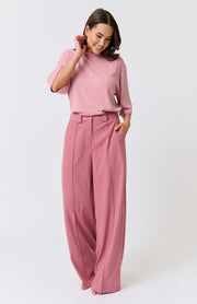 Solana Tee - Dusty Pink