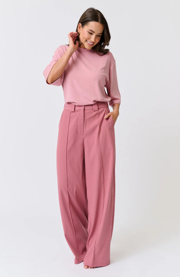 Solana Tee - Dusty Pink