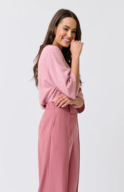 Solana Tee - Dusty Pink