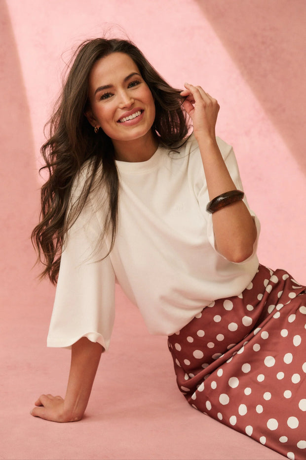 Solana Tee - White