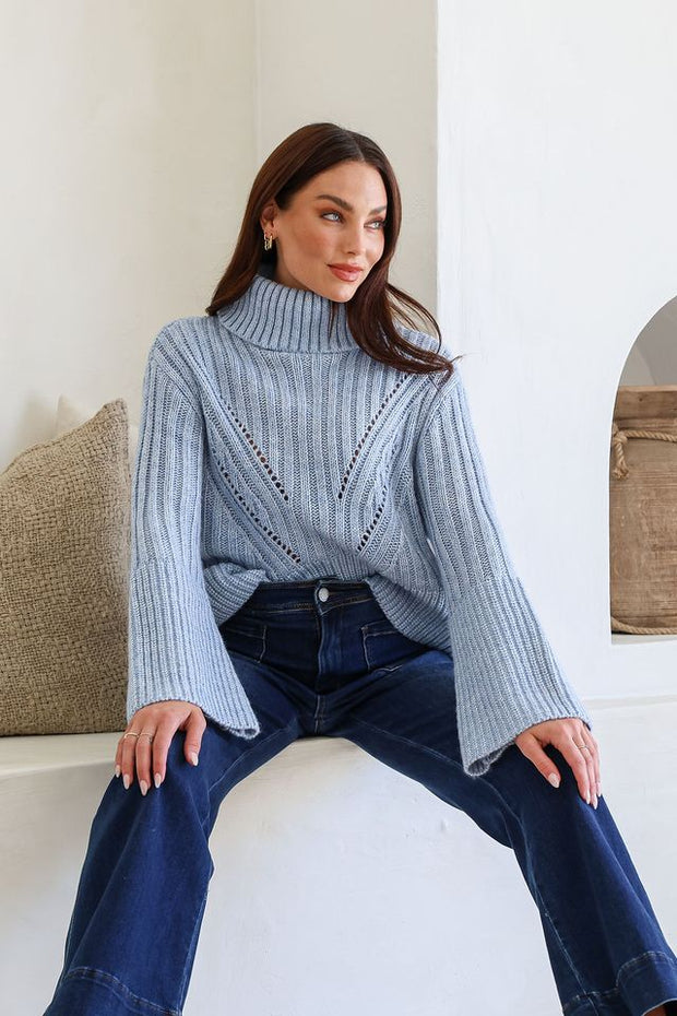Sophie Knit - Blue