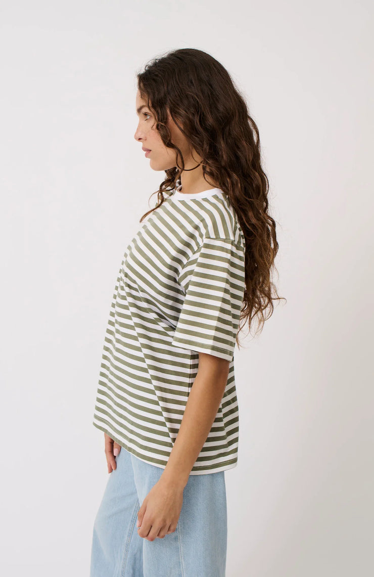 Sophie Tee -Palm Stripe