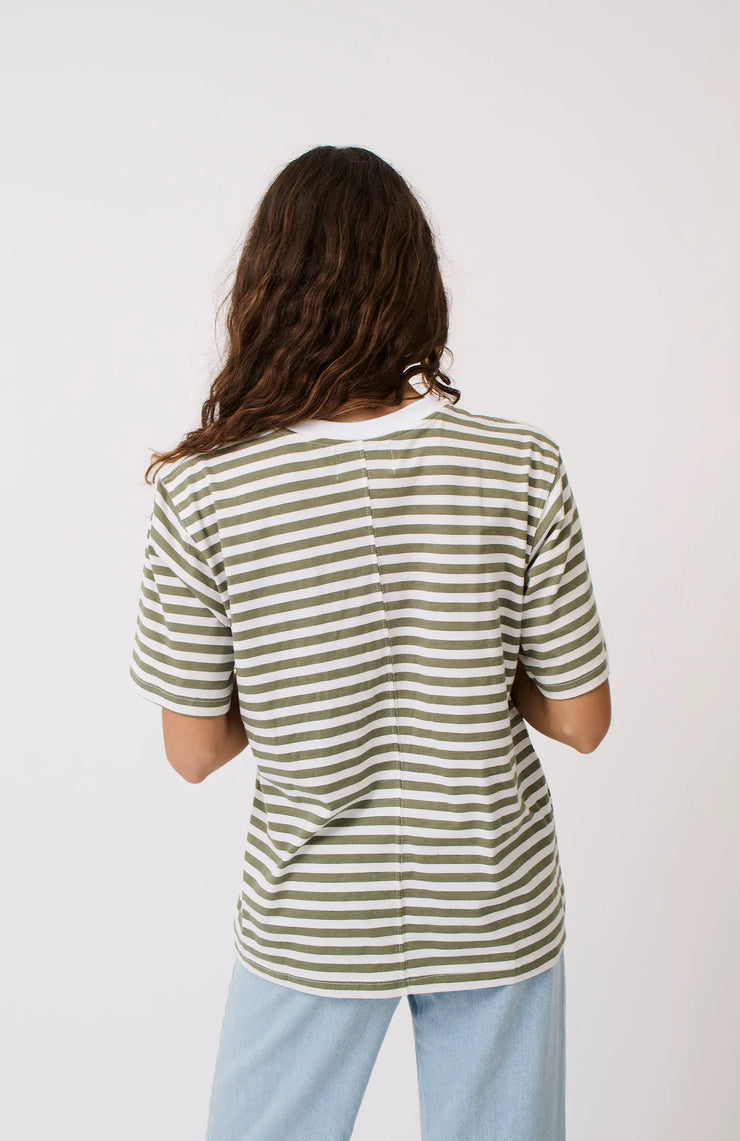 Sophie Tee -Palm Stripe