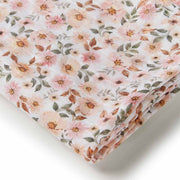 Organic Muslin Wrap - Spring Floral