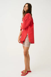 (PRE-ORDER) Stella Denim Shirt - Ruby Denim