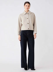 Esmaeé - Stopover Jacket - Cream Chevron