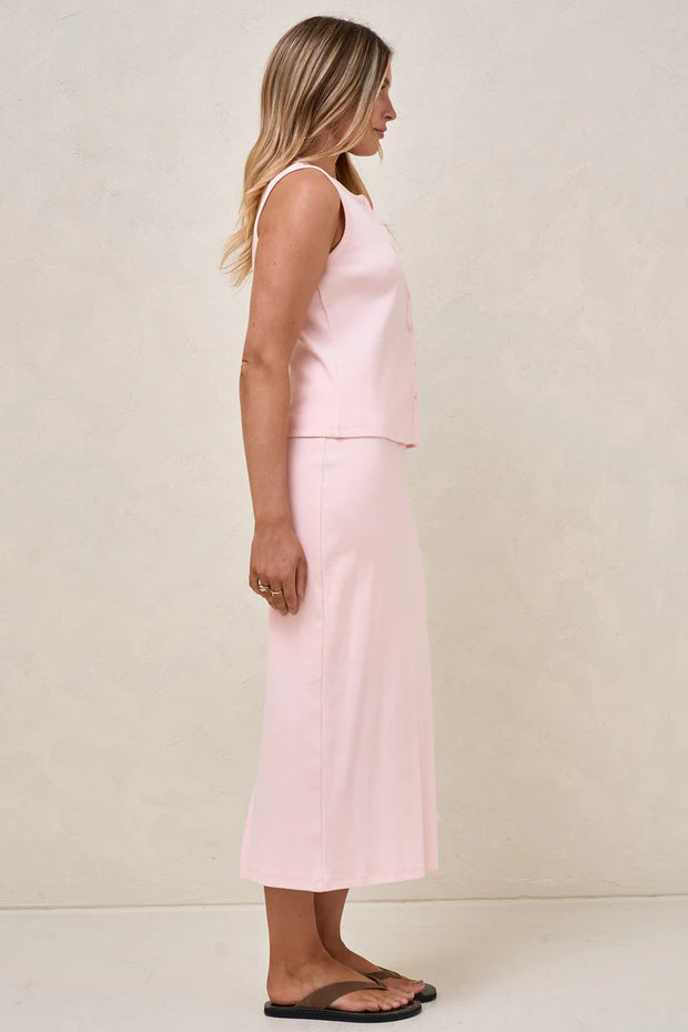 Storyline Midi Skirt - Pink