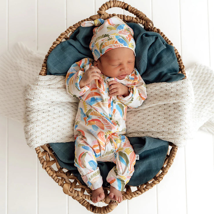 Snugglesuit Convertible Romper - Summer Palm