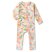 Snugglesuit Convertible Romper - Summer Palm