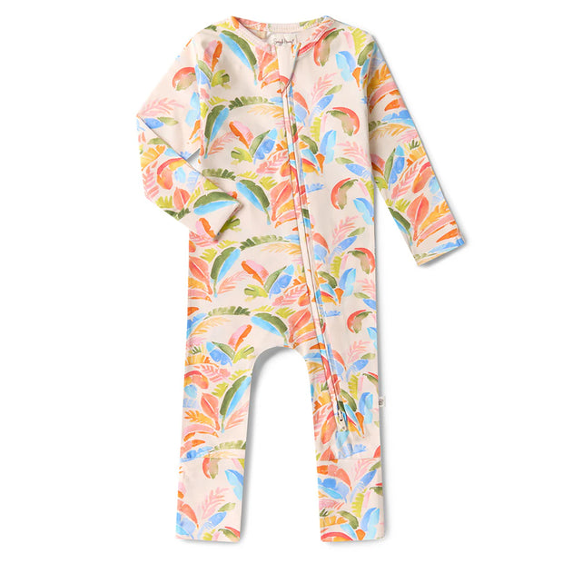 Snugglesuit Convertible Romper - Summer Palm