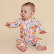 Snugglesuit Convertible Romper - Summer Palm