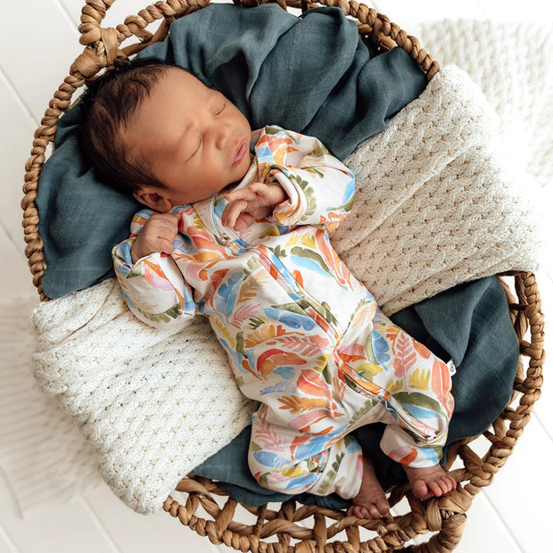 Snugglesuit Convertible Romper - Summer Palm