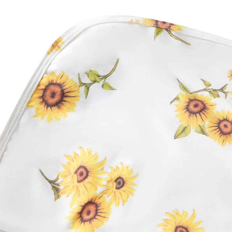 Jersey Wrap & Top Knot Set - Sunflower