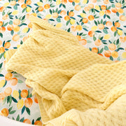 Diamond Knit Baby Blanket - Sunlight