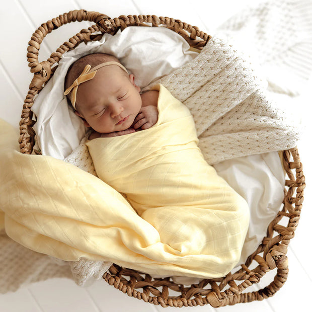 Organic Muslin Wrap - Sunlight