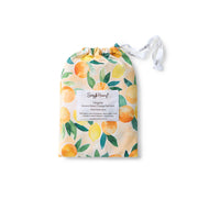 Fitted Bassinet Sheet | Change Pad Cover - Sunny Citrus