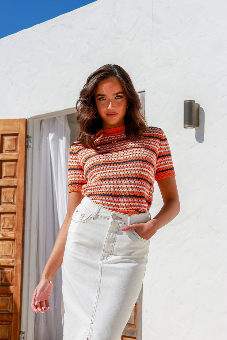 Sunny Crochet Top