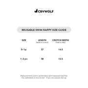 CRYWOLF Re-Usable Swim Nappy - Flower Market