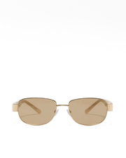 THE ADDISON - Gold Pearl Tort-Beige Sunglasses
