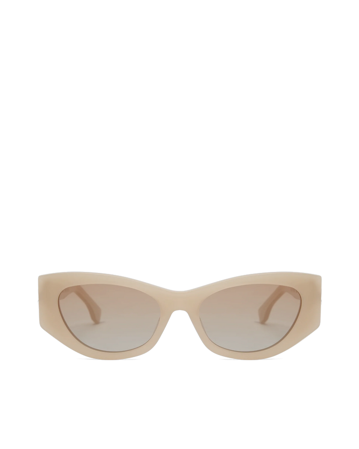 THE ADRIANA Latte-Fade Sunglasses