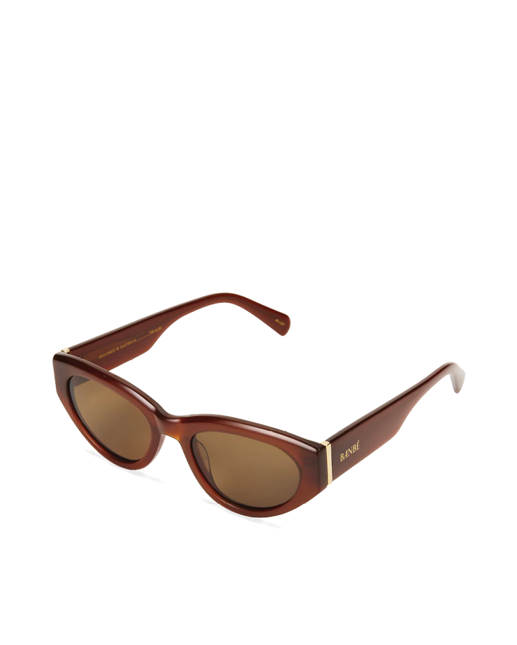 THE ALBA Cinnamon-Cinnamon Sunglasses