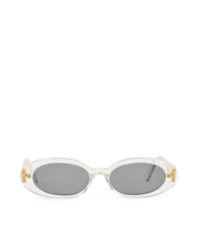 THE CARTER Clear Smoke Sunglasses