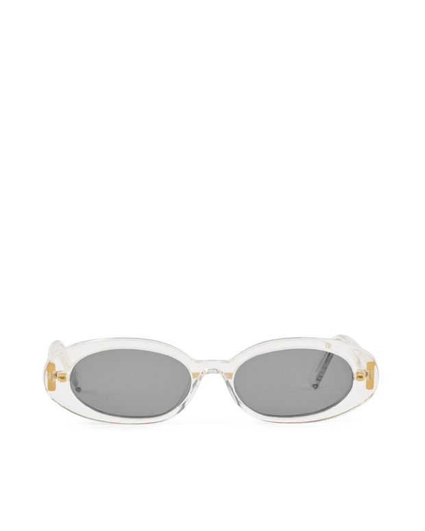 THE CARTER Clear Smoke Sunglasses