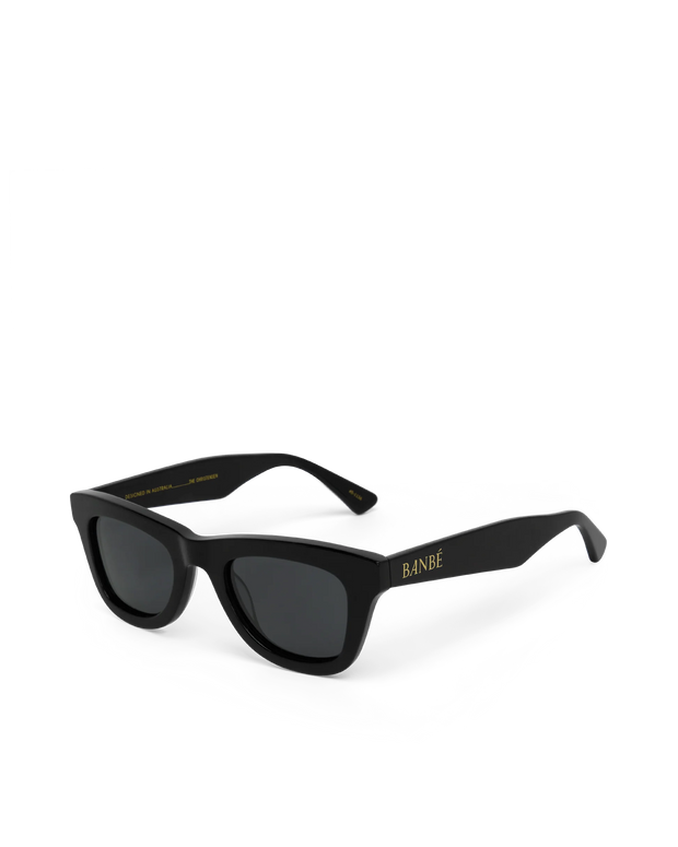 THE CHRISTENSEN Black-Ink Sunglasses
