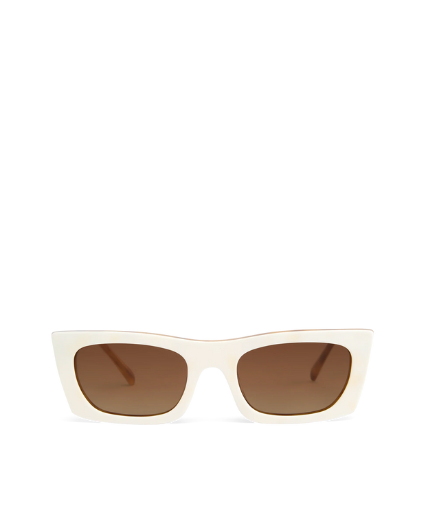 THE CRAWFORD Ivory-Maple Tort-Honey Fade Sunglasses