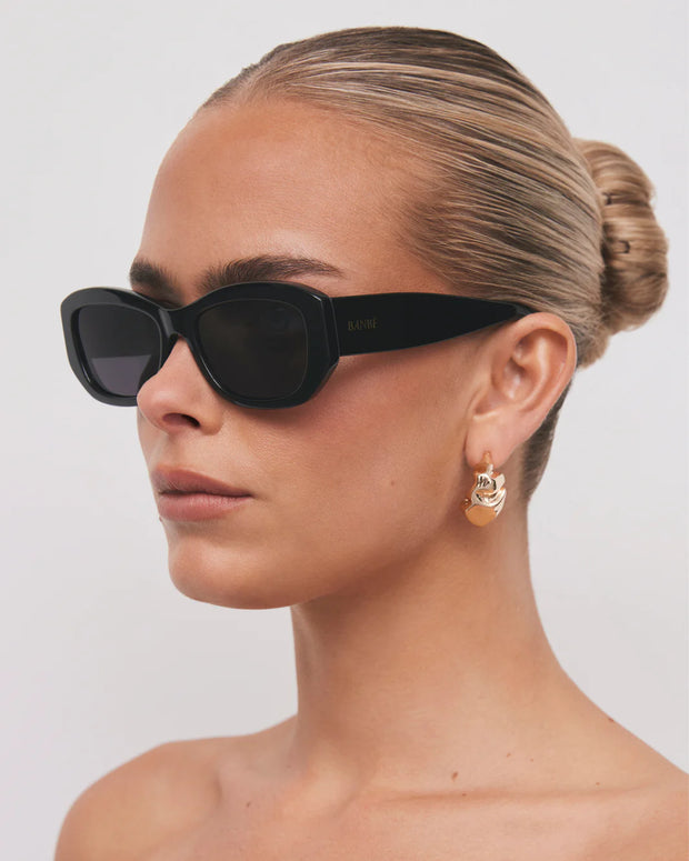 THE DIAZ - Black-Black Sunglasses