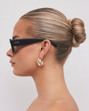 THE DIAZ - Black-Black Sunglasses