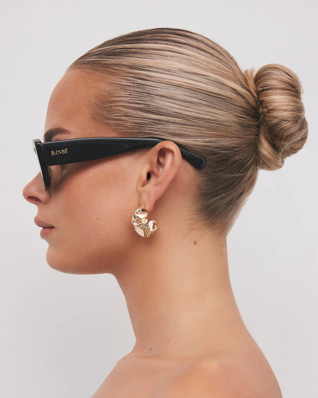 THE DIAZ - Black-Black Sunglasses