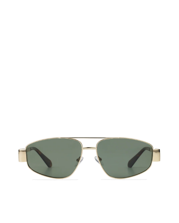 THE EARLE - Gold-Green Sunglasses