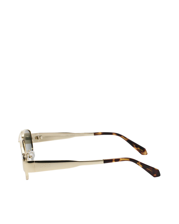 THE EARLE - Gold-Green Sunglasses