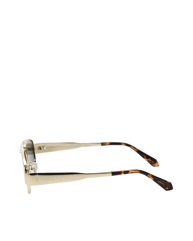 THE EARLE - Gold-Green Sunglasses
