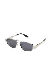 THE EARLE - Silver-Smoke Sunglasses