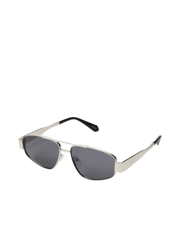 THE EARLE - Silver-Smoke Sunglasses