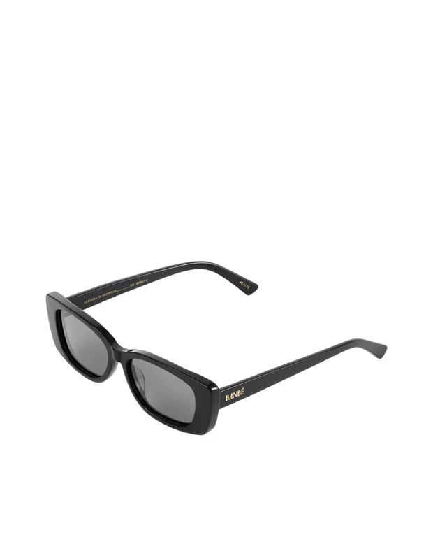 THE HEPBURN Black Smoke Sunglasses