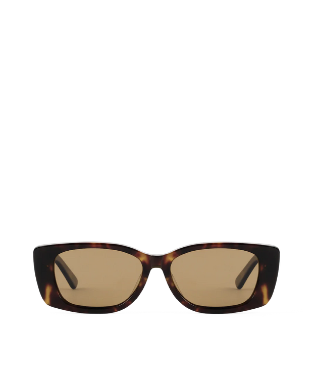 THE HEPBURN Havana Tort-Chocolate Sunglasses